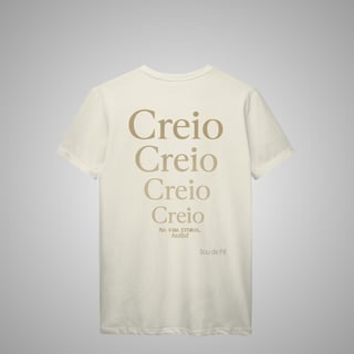 Nome do produtoCreio - Masculino costas