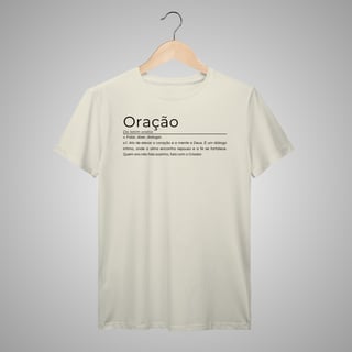 Nome do produtoOração - Camiseta Masculina - Significados