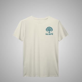 Nome do produtoSou de Fé - Camiseta Masculina 