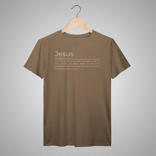 Nome do produtoJesus - Camisa Masculina 
