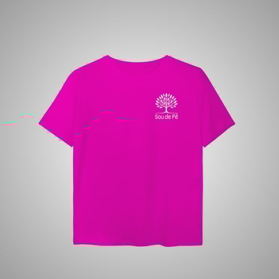 Sou de Fé - Camiseta Feminina Sport Dry UV 