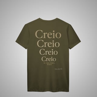 Nome do produtoCreio - Masculino costas