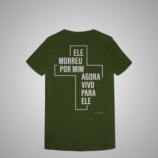 Nome do produtoMorreu por mim - Feminina costas