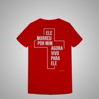 Nome do produtoMorreu por mim - Feminina costas