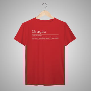 Oração - Camiseta Masculina - Significados