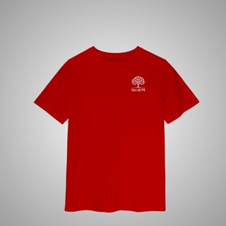 Nome do produtoSou de Fé - Camiseta Infantil - 2 a 8 anos