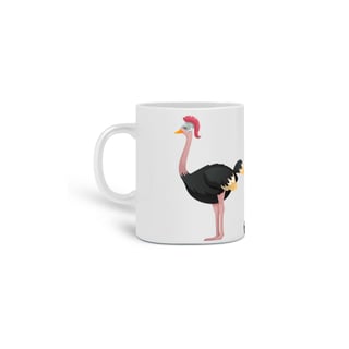 Caneca Avestruz Romano