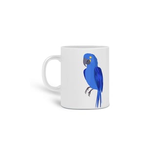 Caneca Arara Azul
