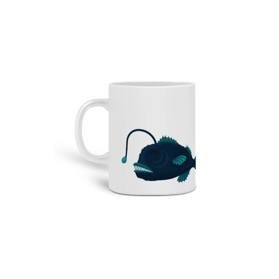 Caneca Peixe Lanterna