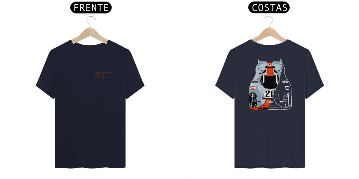 Nome do produto: Posche 917 - Clássica - Frente e Costas