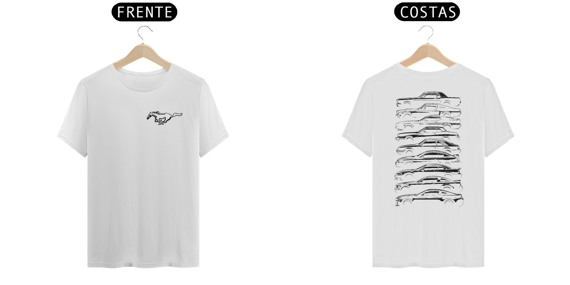 Mustang - Frente e Costas - Variação de Cor