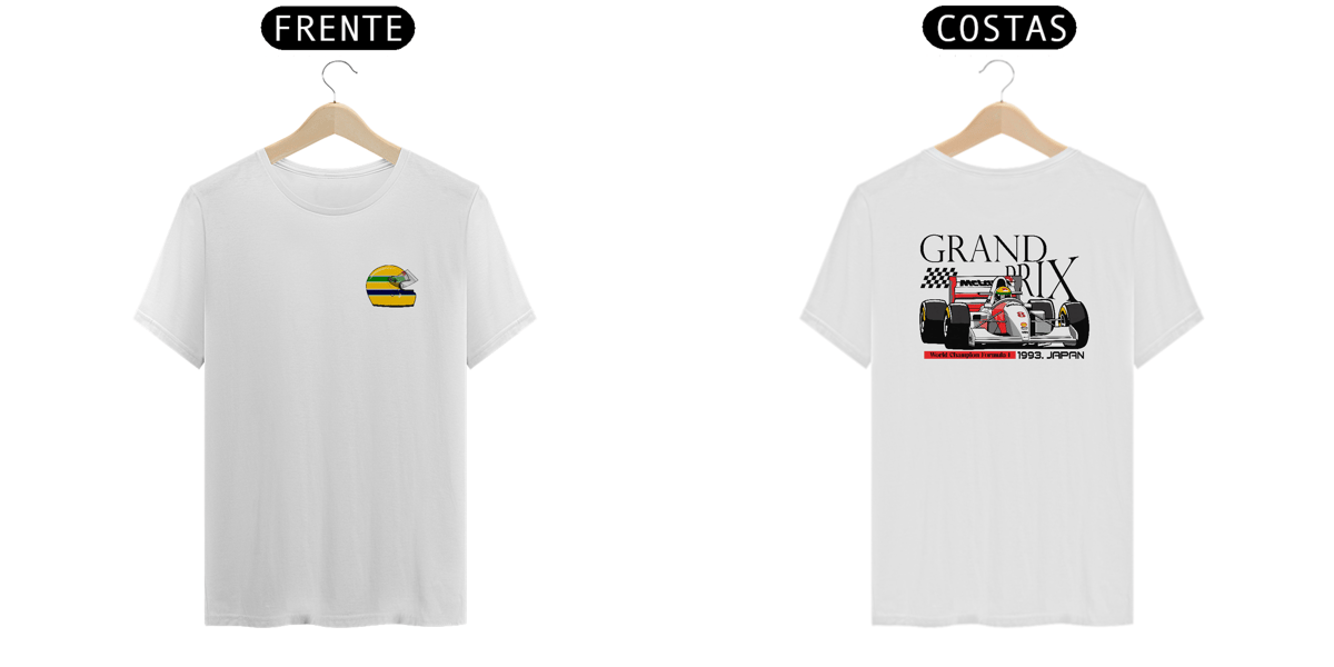 Nome do produto: Senna Grand Prix - Frente e Costas