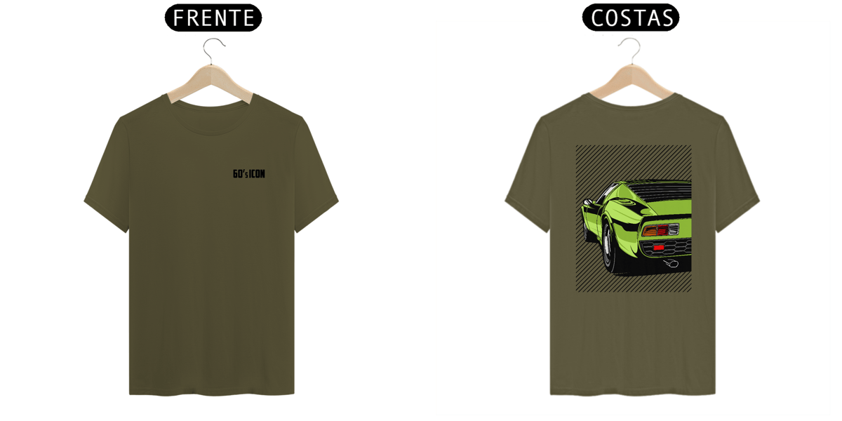 Nome do produto: Lamborghini Miura - Frente e Costas