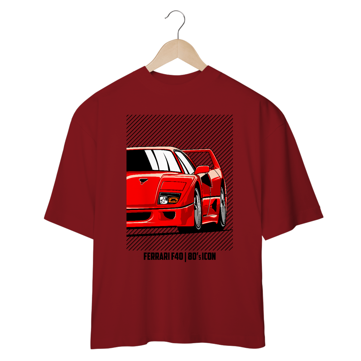 Nome do produto: Ferrari F40 - Oversized