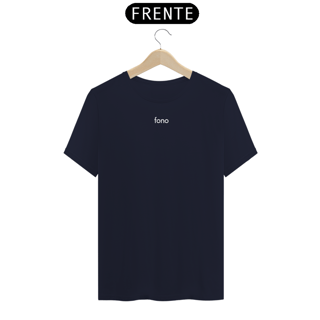 Nome do produto Camiseta FONO ALO - Unissex - Cores Escuras