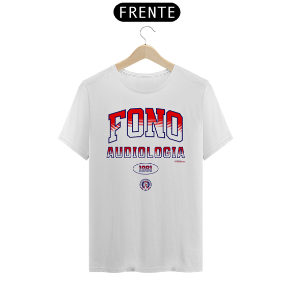 Camiseta FONO DESDE 1981 - Unissex - Cores Claras