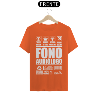 Nome do produto Camiseta Fonoaudiologia FONOINSTRUCTIONS - Unissex - Cores Escuras
