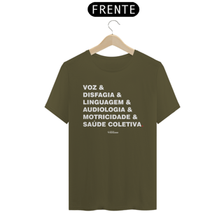 Nome do produto Camiseta ESPECIALIDADES - Unissex - Cores