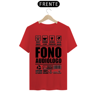 Nome do produto Camiseta Fonoaudiologo FONOINSTRUCTIONS - Unissex - Cores Claras