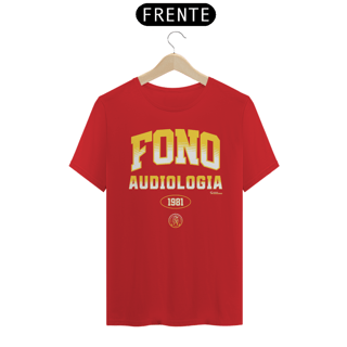 Nome do produto Camiseta FONO DESDE 1981 - Unissex