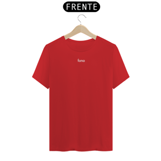 Nome do produto Camiseta FONO ALO - Unissex - Cores Escuras
