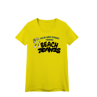 Nome do produto Baby Look - Hoje não posso, tenho Beach Tennis