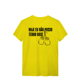 Nome do produto T-Shirt - Hoje eu não posso, tenho boxe