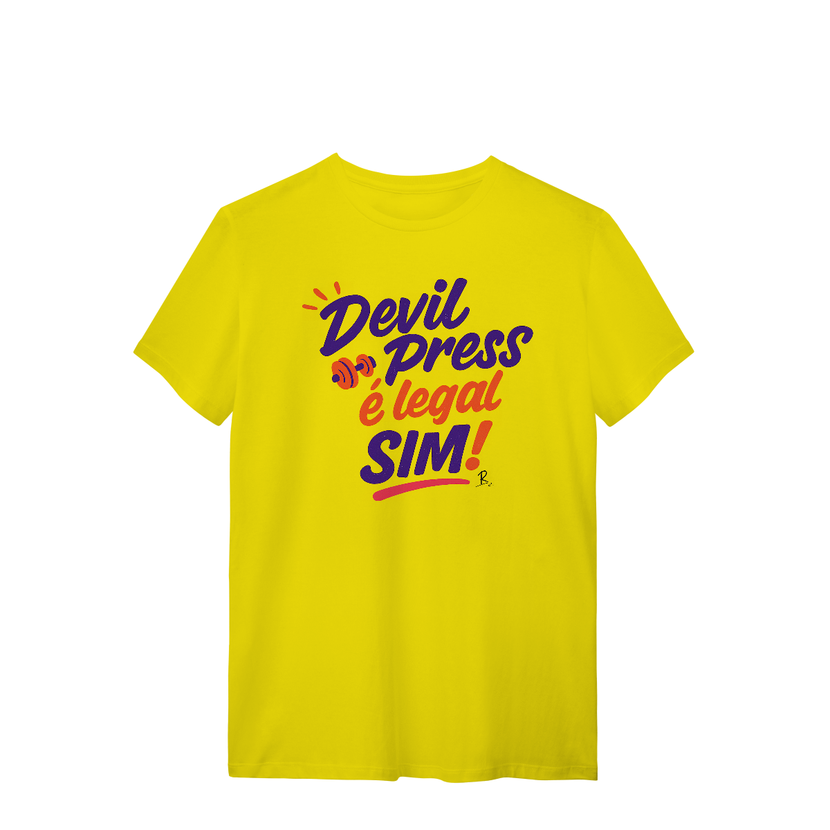 Nome do produto: T-Shirt - Devil Press é legal SIM!
