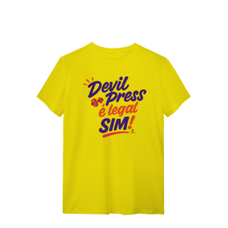 Nome do produto T-Shirt - Devil Press é legal SIM!