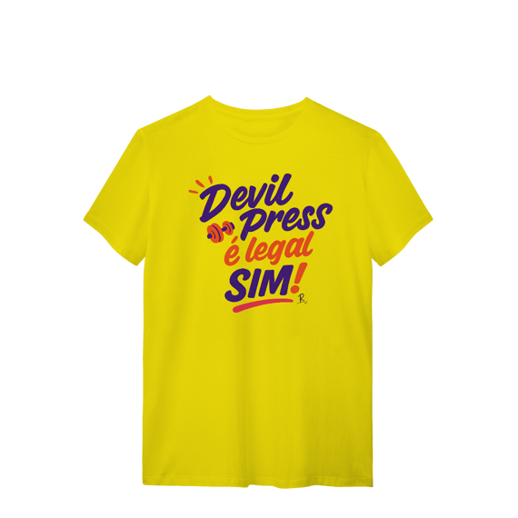 T-Shirt - Devil Press é legal SIM!