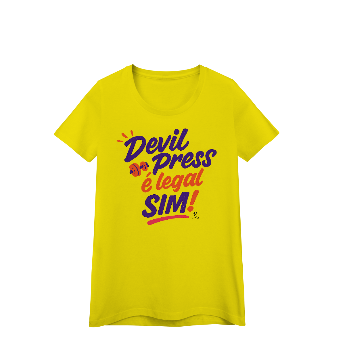 Nome do produto: Baby Look - Devil Press é legal SIM!