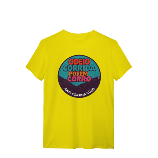 Nome do produto T-shirt – Odeio Corrida, Porém Corro