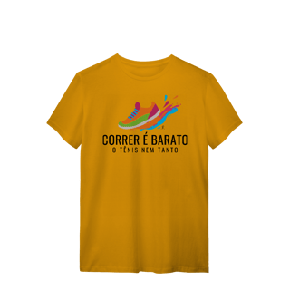 Nome do produto T-Shirt - Correr é barato, o tênis nem tanto