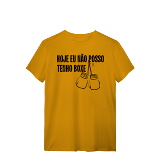 Nome do produto T-Shirt - Hoje eu não posso, tenho boxe