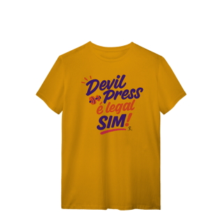 Nome do produto T-Shirt - Devil Press é legal SIM!