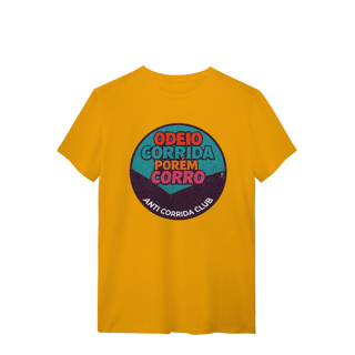 Nome do produto T-shirt – Odeio Corrida, Porém Corro