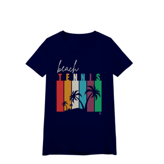 Nome do produto Baby Look - Beach Tennis Sunset