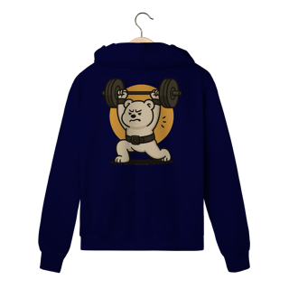 Nome do produto Moletom com Zíper - Urso Jerk