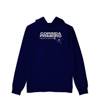Nome do produto Moletom Canguru - Corrida primeiro, cerveja depois