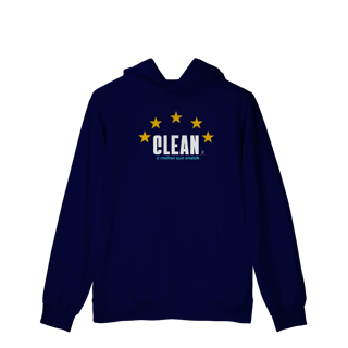 Nome do produto Moletom Canguru - Clean é melhor que Snatch