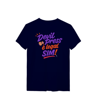 Nome do produto T-Shirt - Devil Press é legal SIM!
