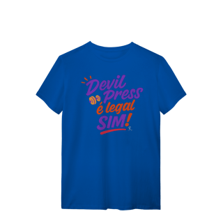 Nome do produto T-Shirt - Devil Press é legal SIM!
