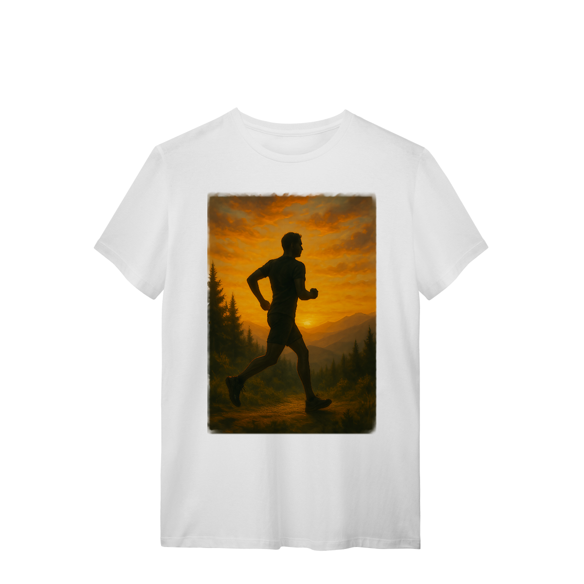 Nome do produto: T-Shirt - Corre pra silenciar o mundo