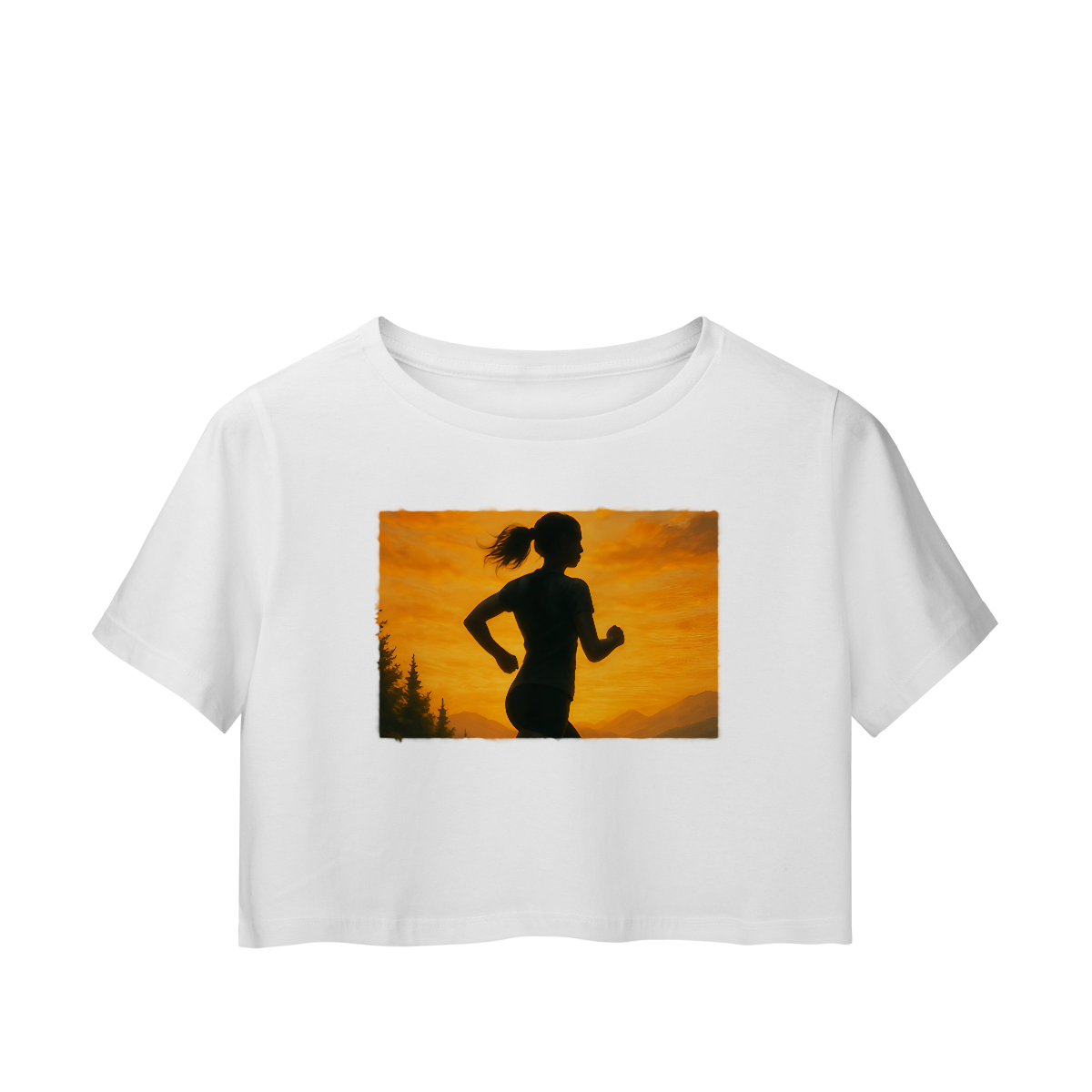 Nome do produto: Cropped - Corre que o mundo te espera