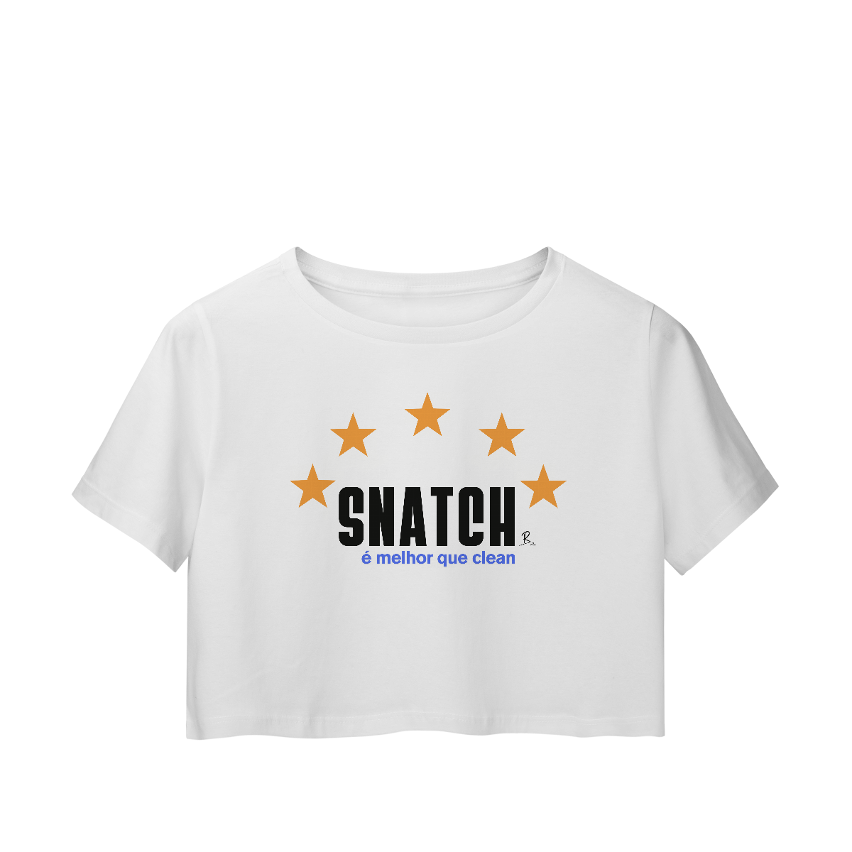 Nome do produto: Cropped - Snatch é melhor que Clean