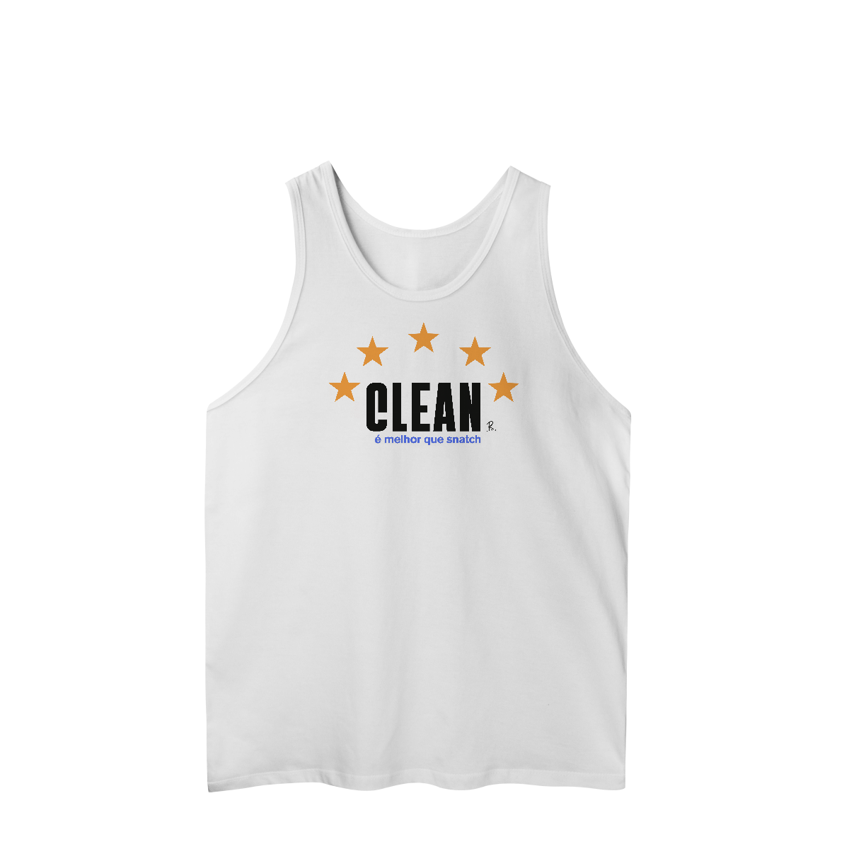 Nome do produto: Regata - Clean é melhor que Snatch