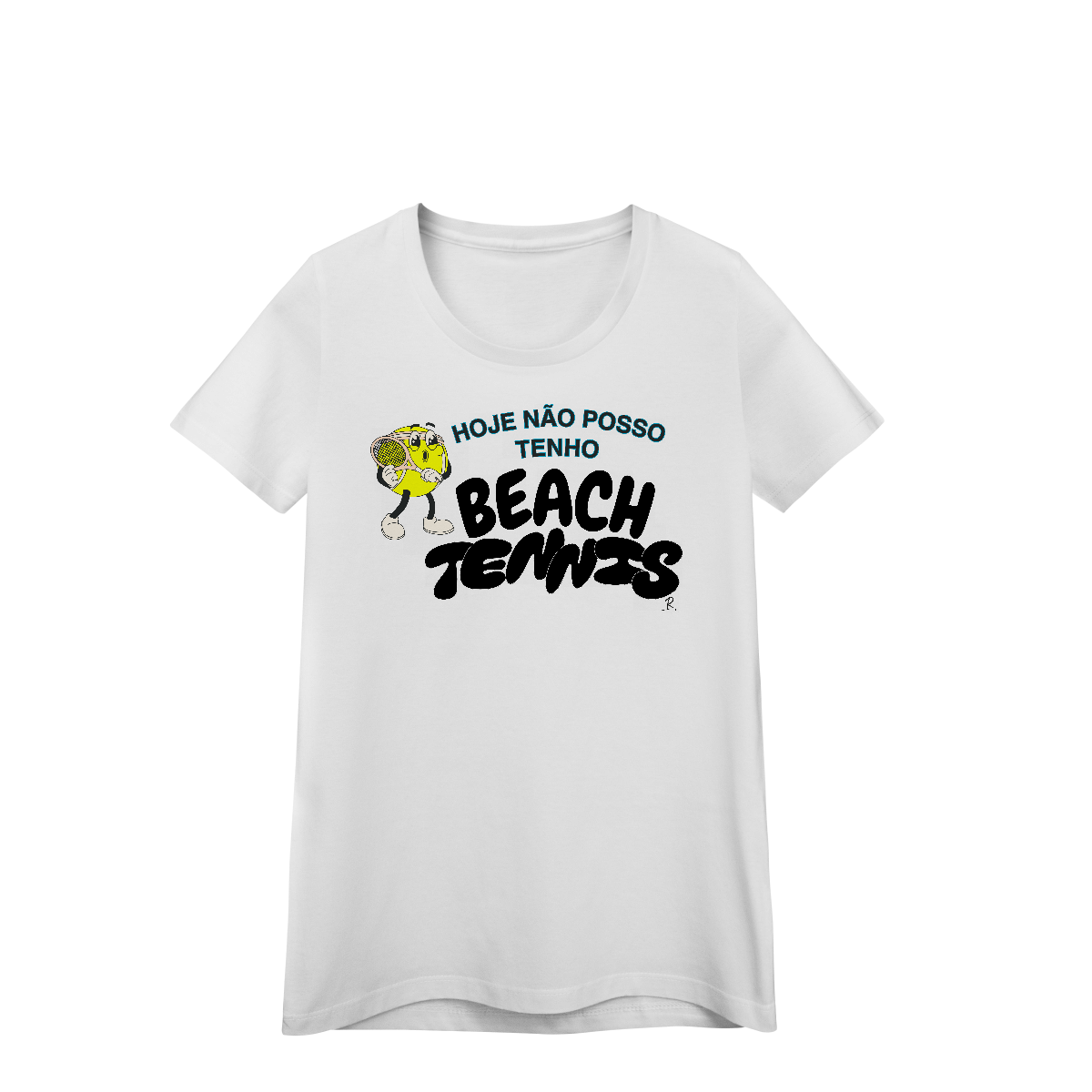 Nome do produto: Baby Look - Hoje não posso, tenho Beach Tennis