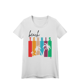 Nome do produto Baby Look - Beach Tennis Sunset
