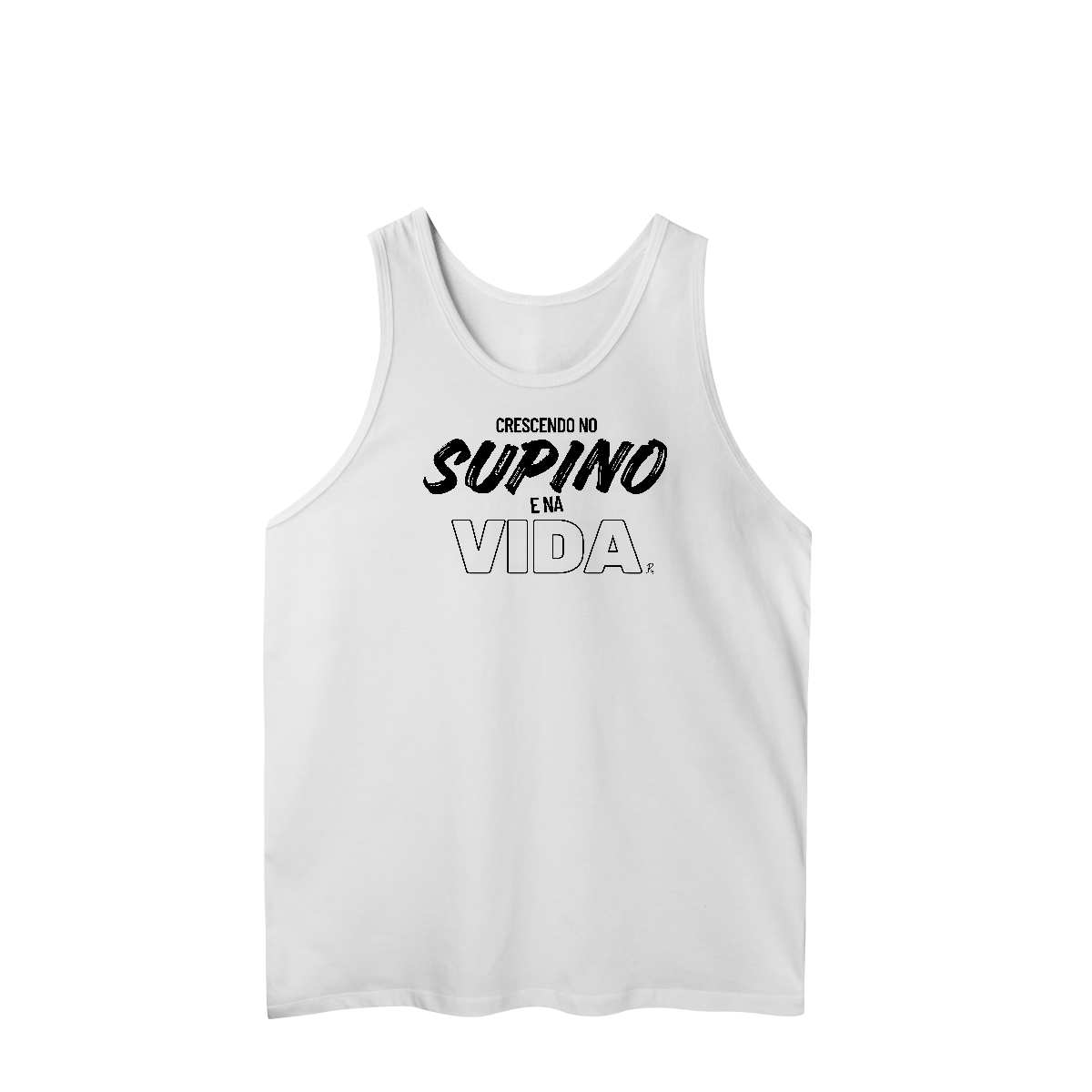 Nome do produto: Regata – Crescendo no supino e na vida
