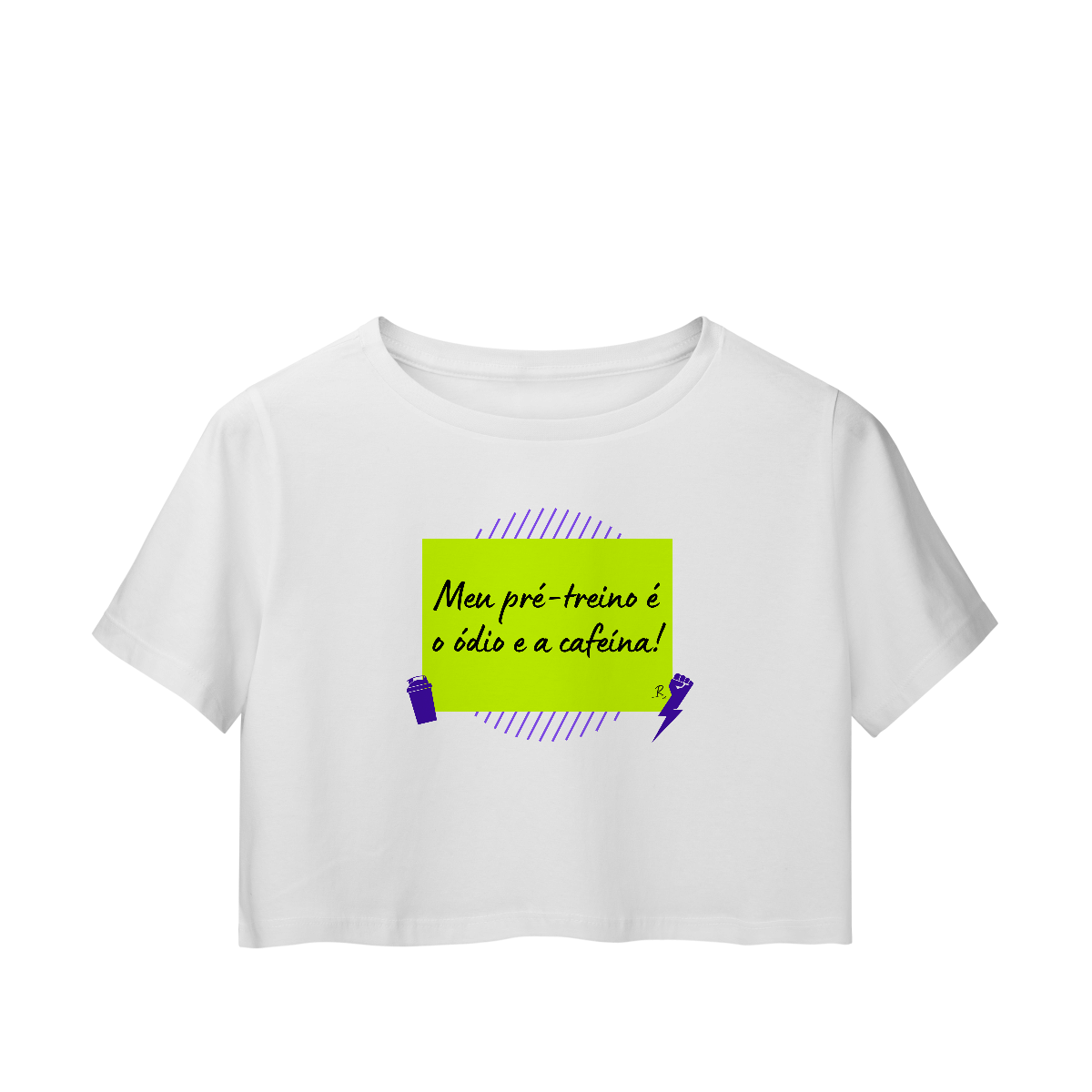 Nome do produto: Cropped – Ódio e Cafeína
